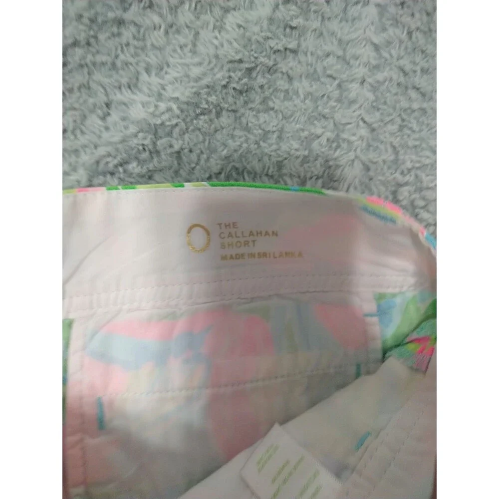 Lilly Pulitzer The Callahan Shorts Multicolor Size 0 Boho Beachy Summer Feminine